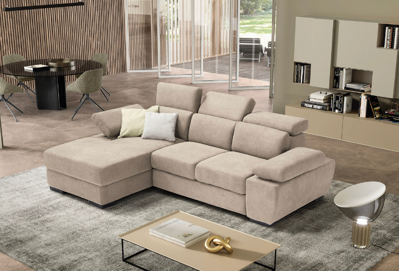 Divano FABIOLA Chaise Longue