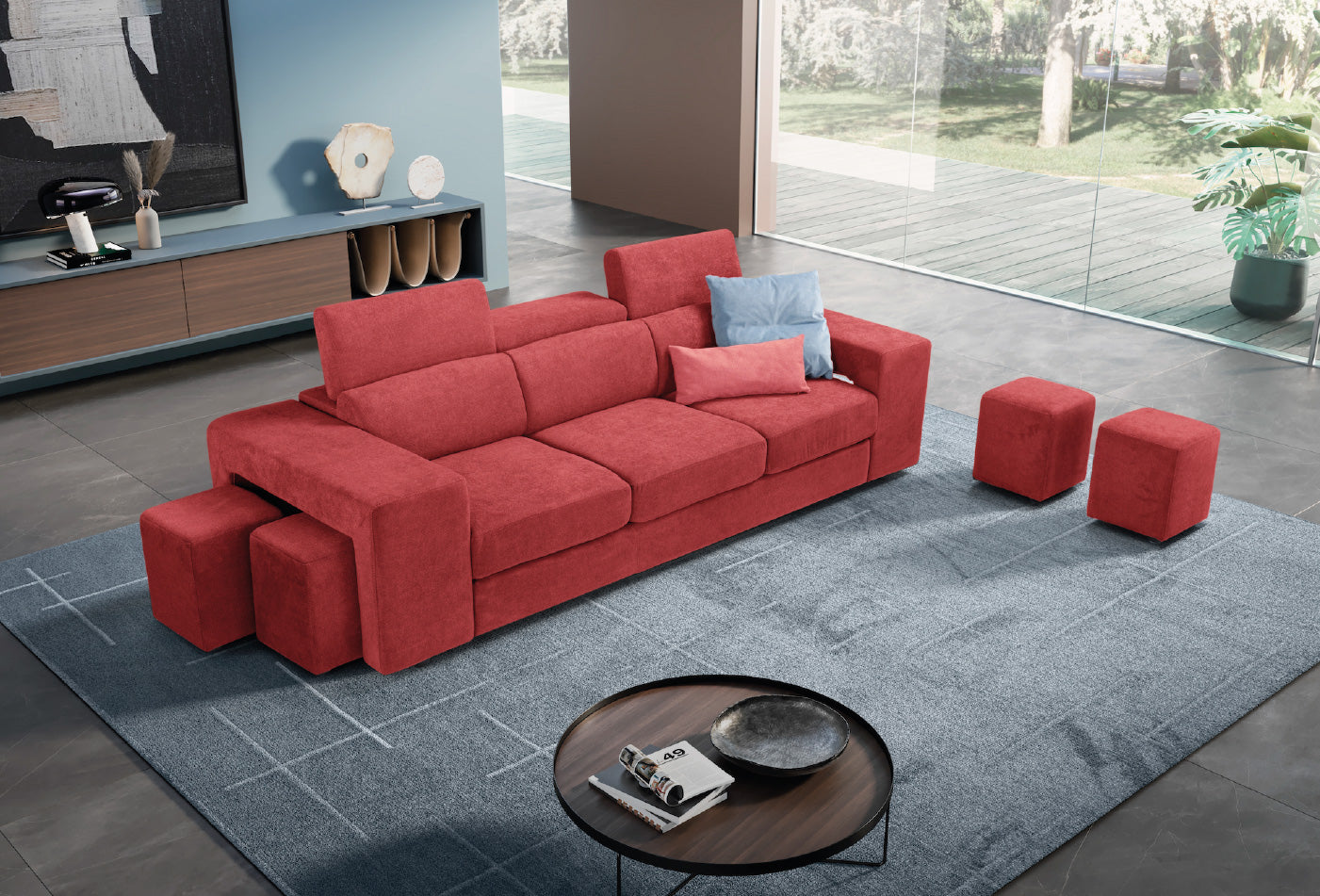 Divano TALENTO Lineare 3 posti