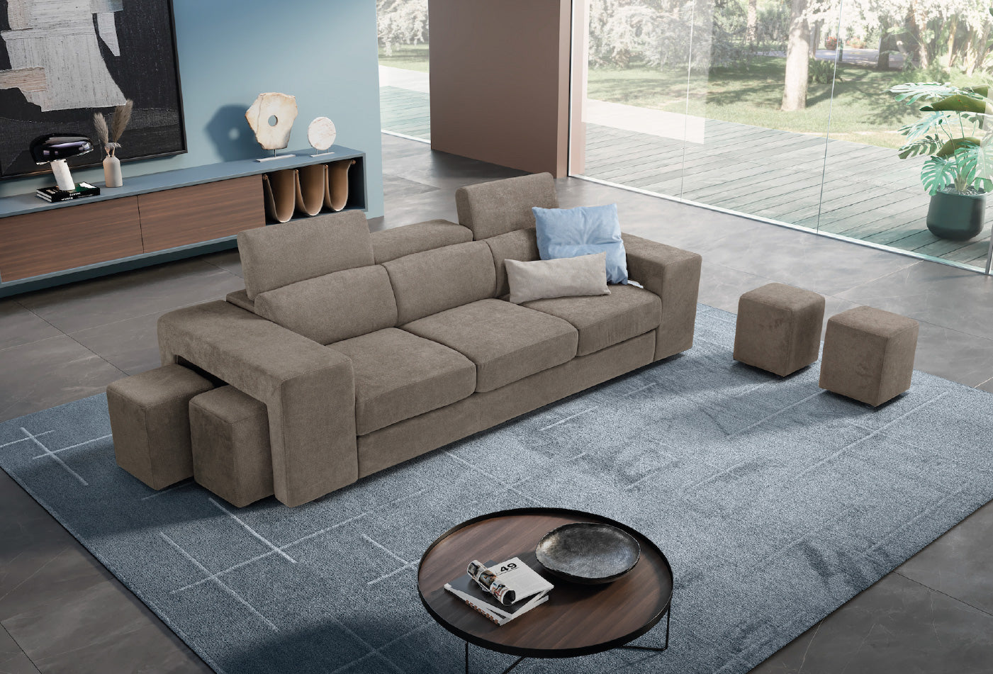 Divano TALENTO Lineare 3 posti