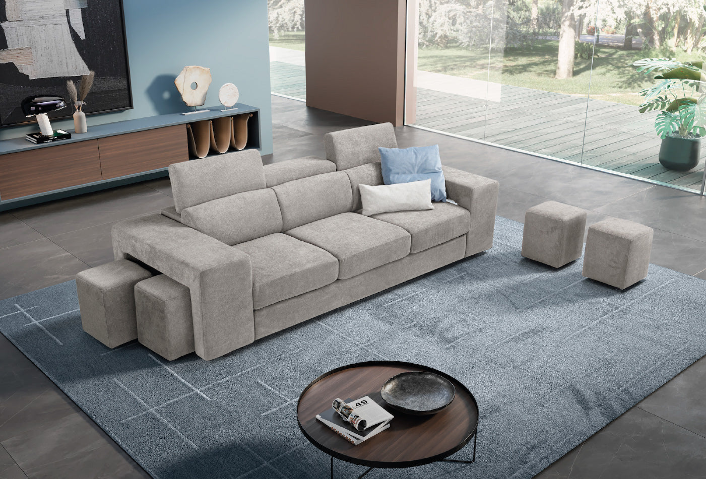 Divano TALENTO Lineare 3 posti