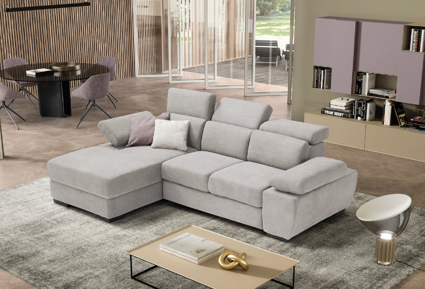 Divano FABIOLA Chaise Longue
