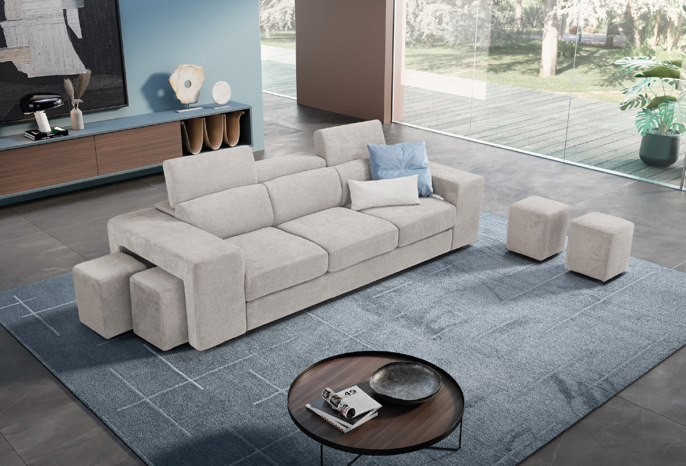 Divano TALENTO Lineare 3 posti