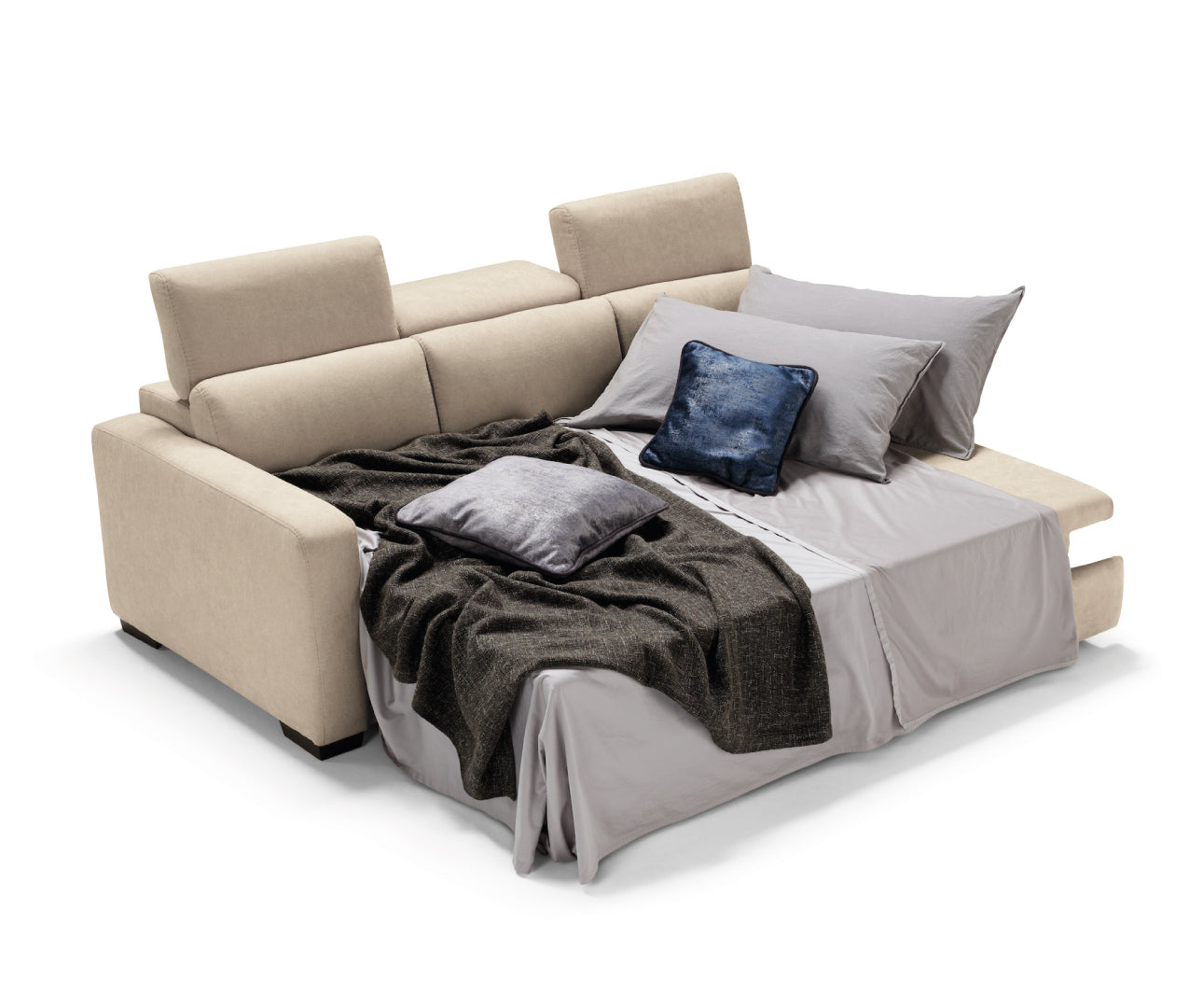 MORGANA divano 3 posti max - apertura letto KOMODO