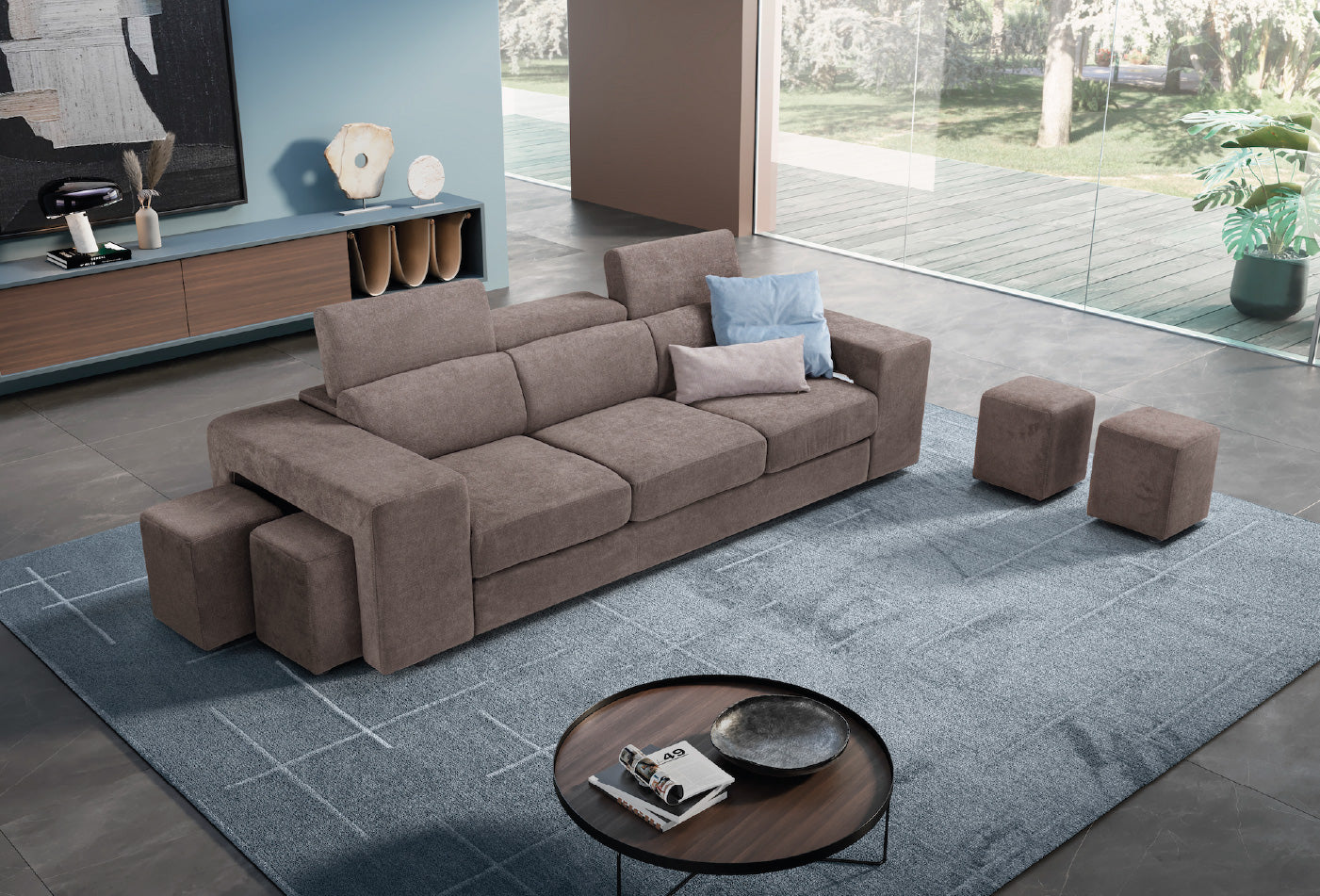 Divano TALENTO Lineare 3 posti