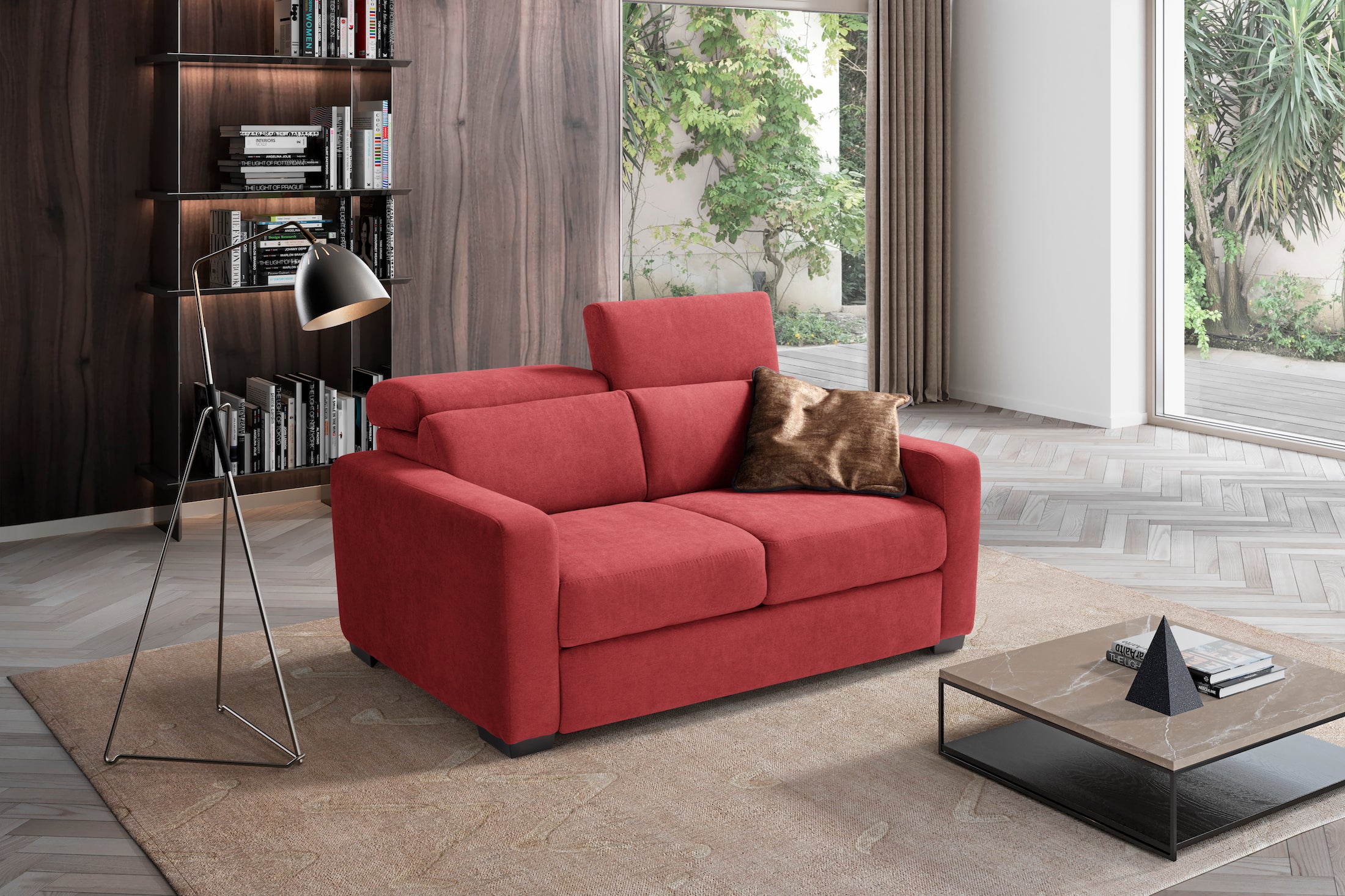 MORGANA divano 2 posti - apertura letto KOMODO