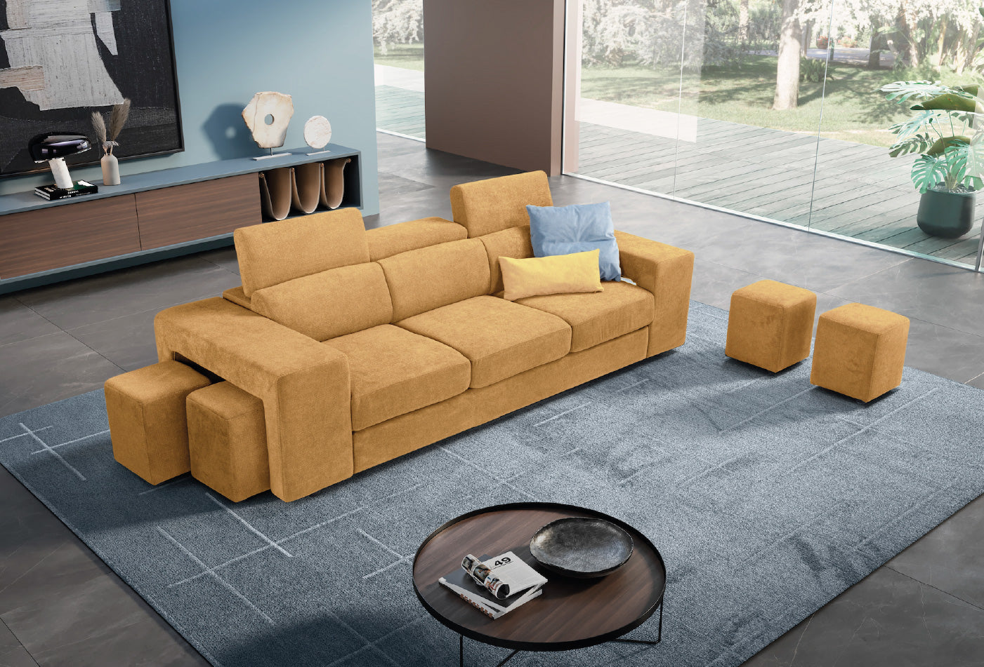 Divano TALENTO Lineare 3 posti