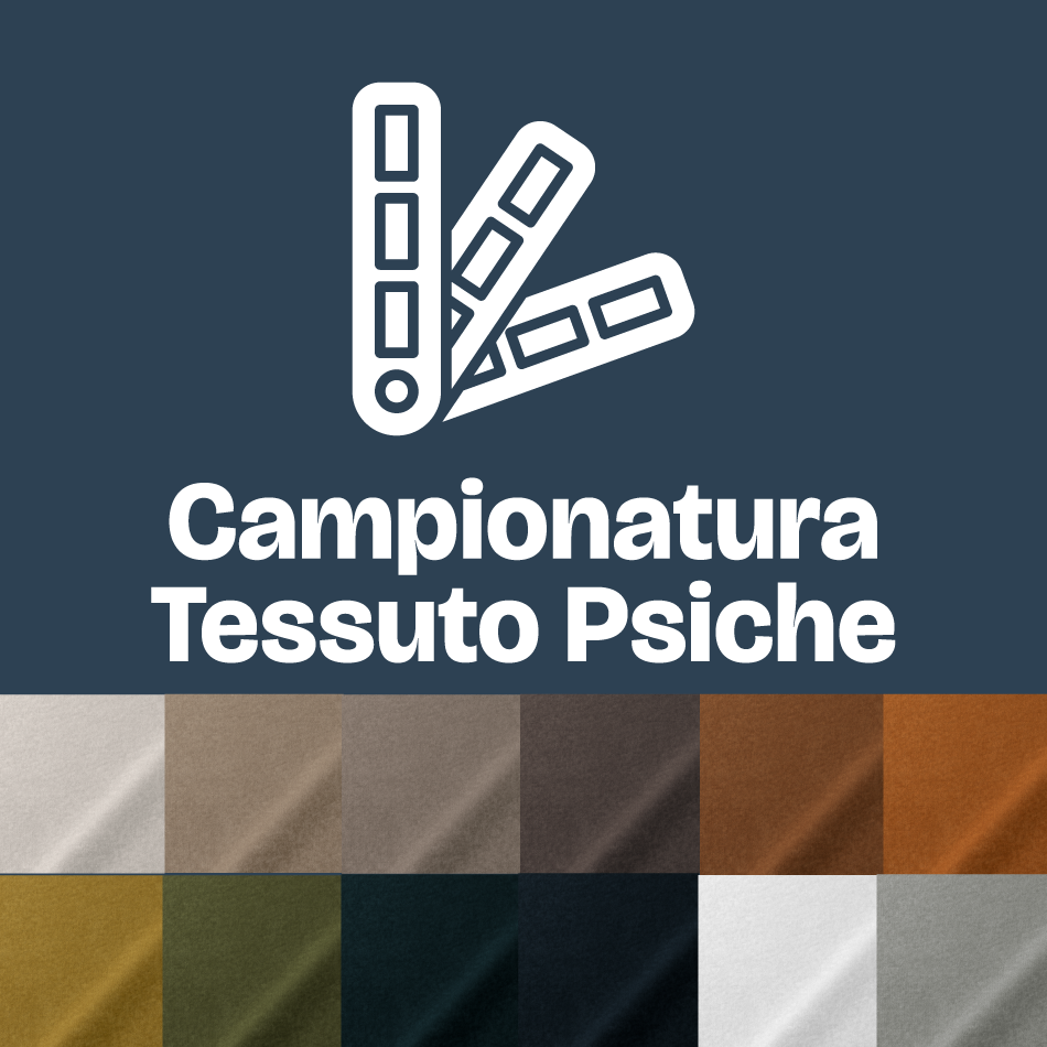 CAMPIONE: Tirella Colori Tessuto Psiche KOMODO