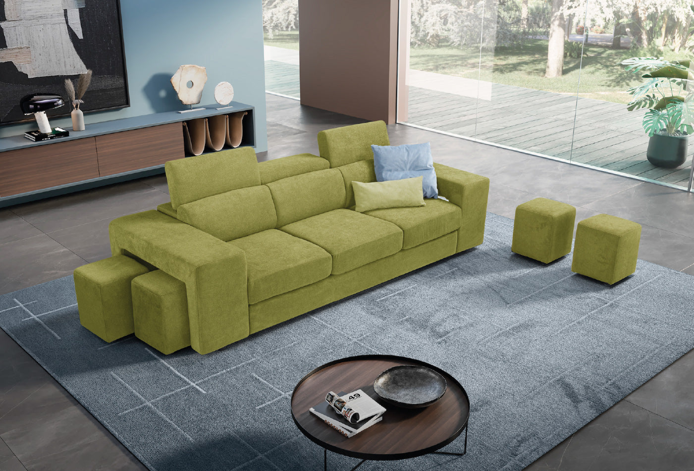 Divano TALENTO Lineare 3 posti