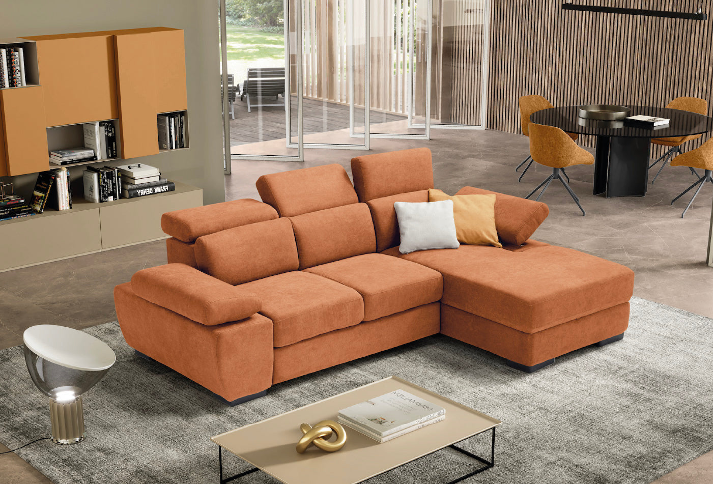 Divano FABIOLA Chaise Longue
