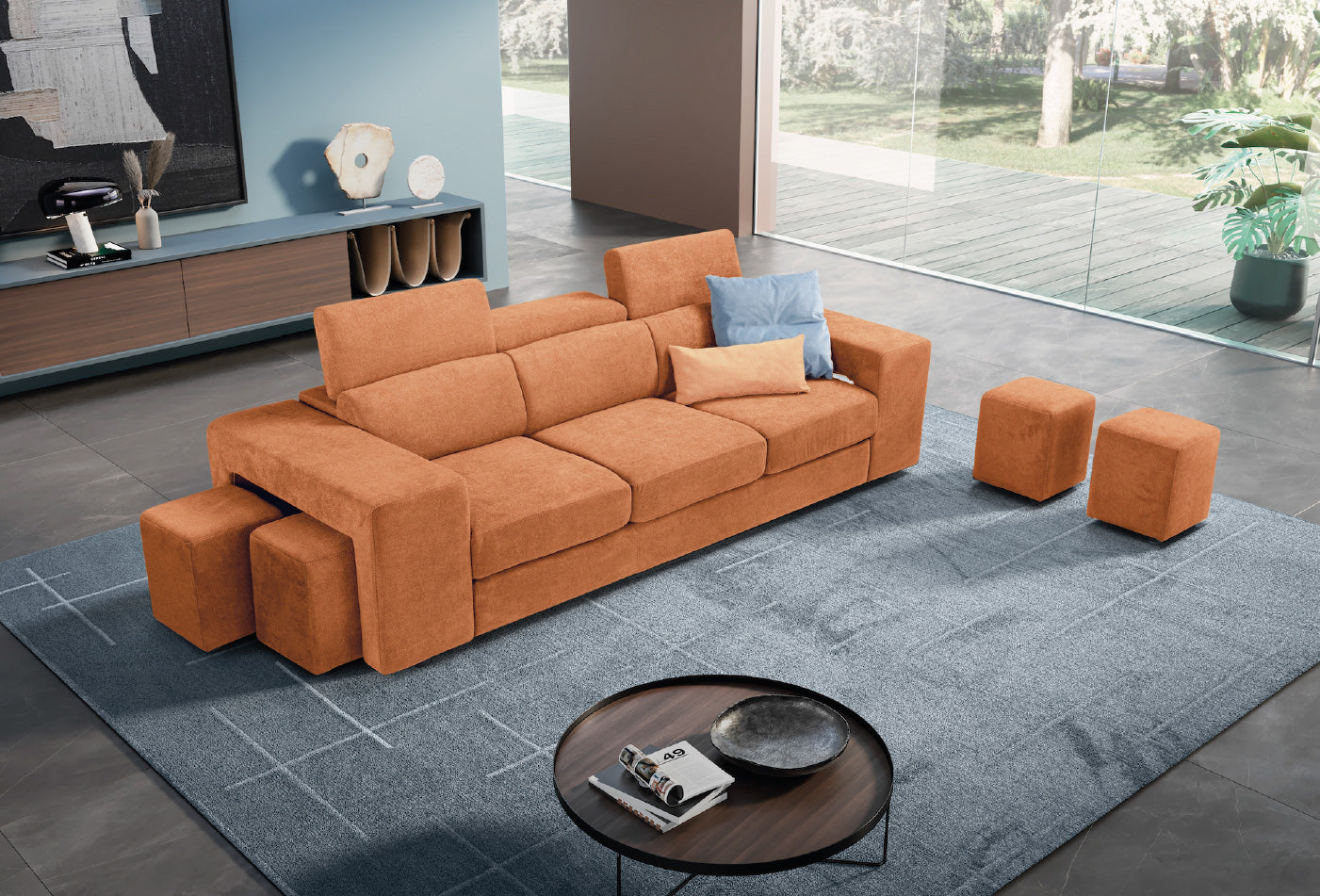 Divano TALENTO Lineare 3 posti