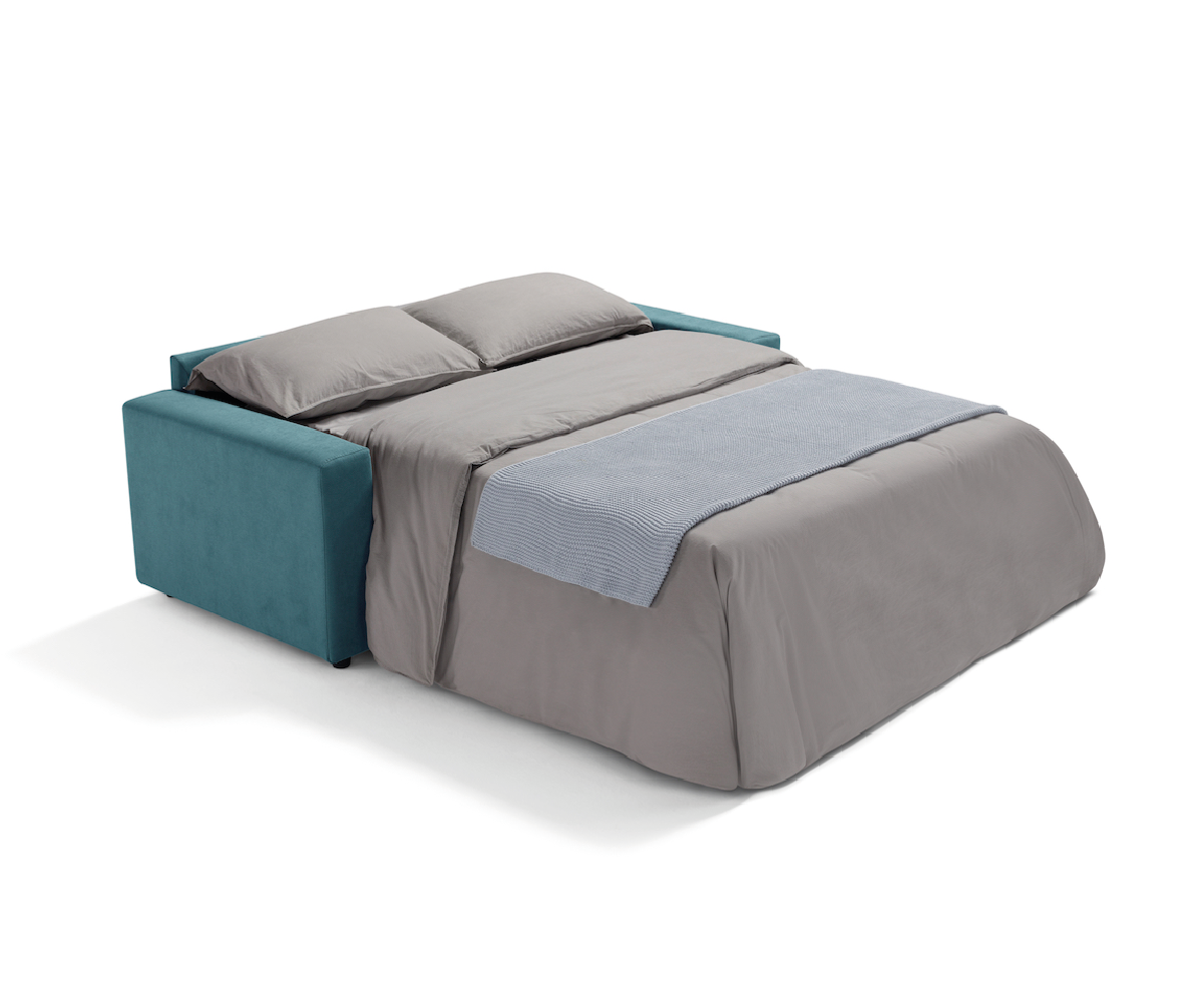 GIULIA Divano Letto KOMODO - GRIGIO SCURO Pronta Consegna