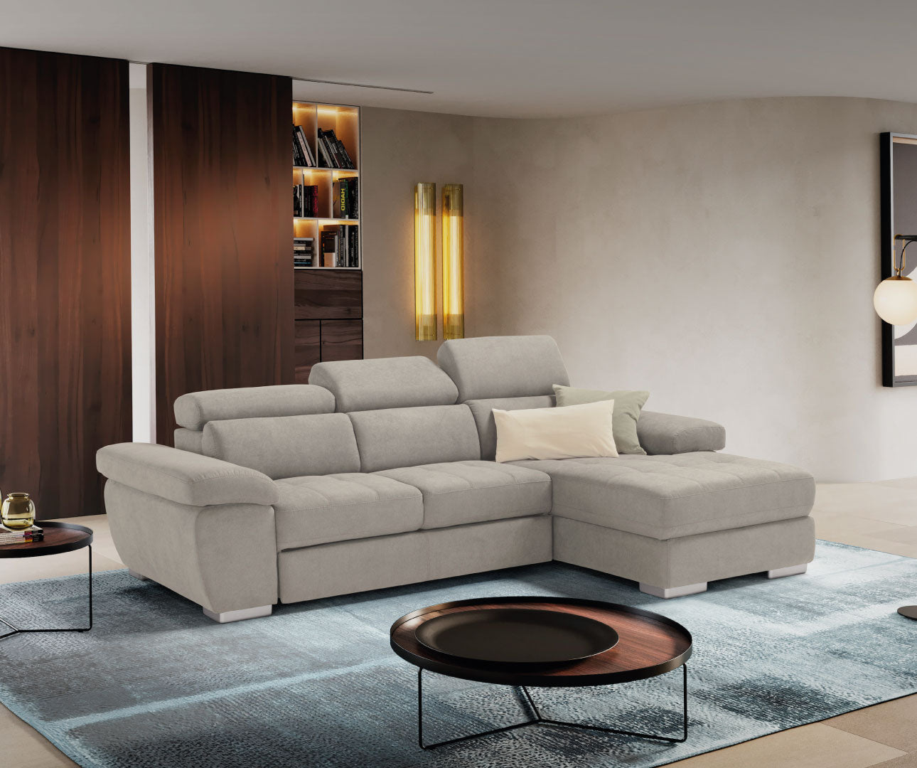 Komodo - ALEXA CHAISE LONGUE carrello letto estraibile