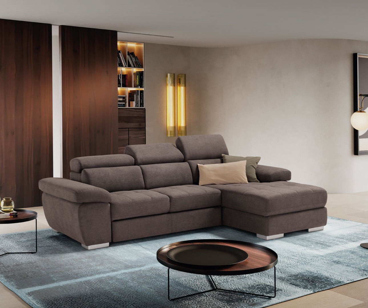 Komodo - ALEXA CHAISE LONGUE carrello letto estraibile