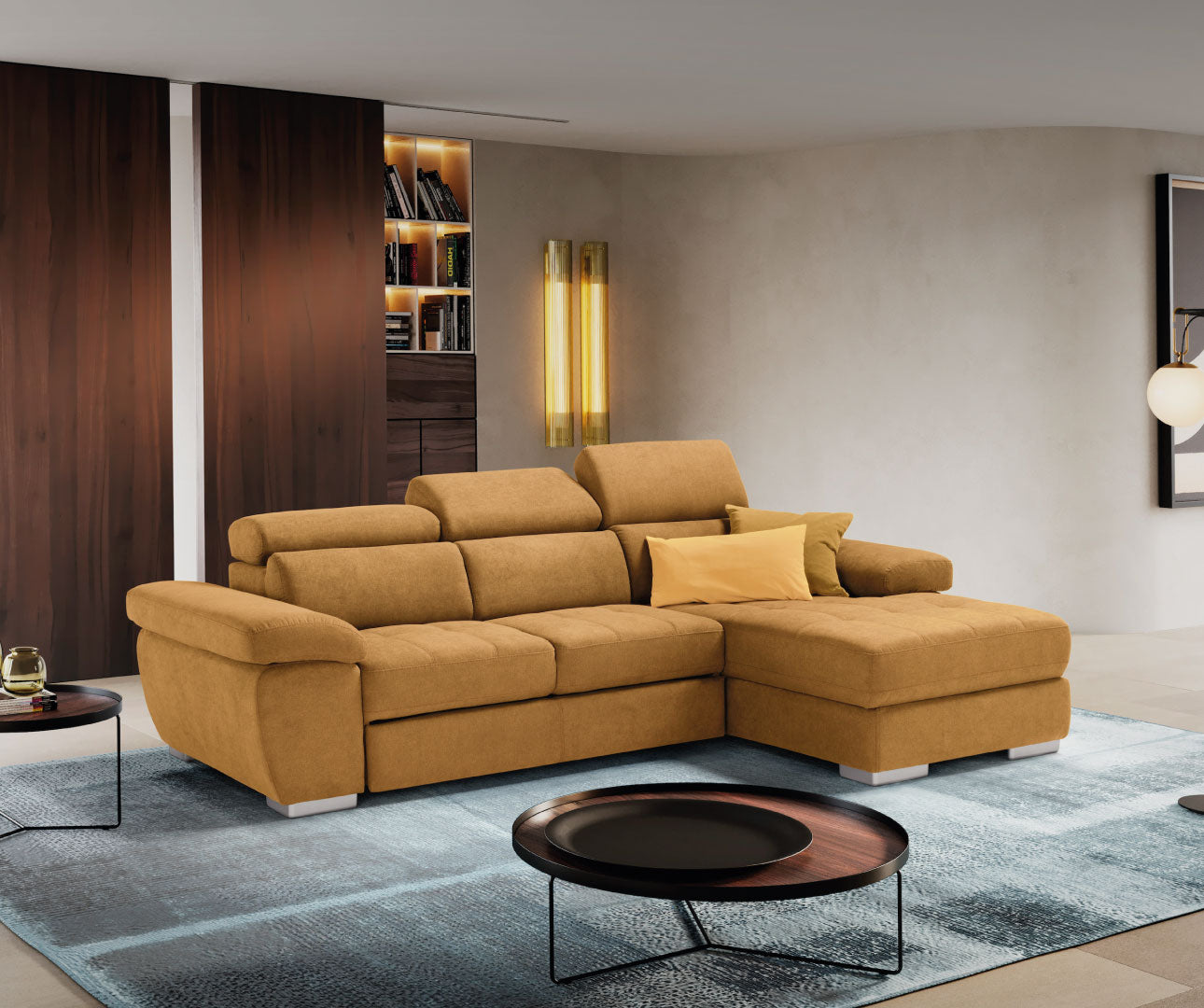 Komodo - ALEXA CHAISE LONGUE carrello letto estraibile