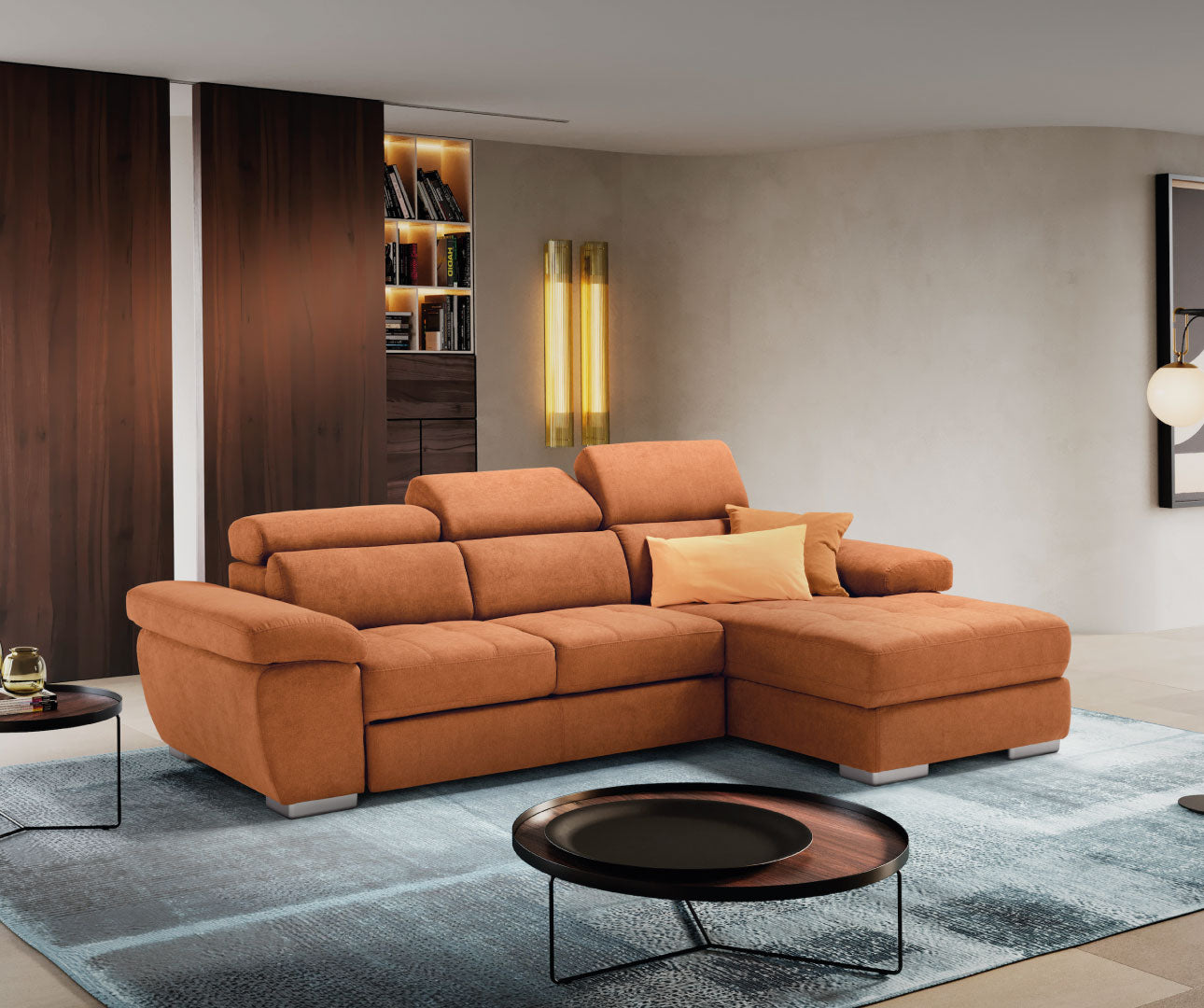 Komodo - ALEXA CHAISE LONGUE carrello letto estraibile