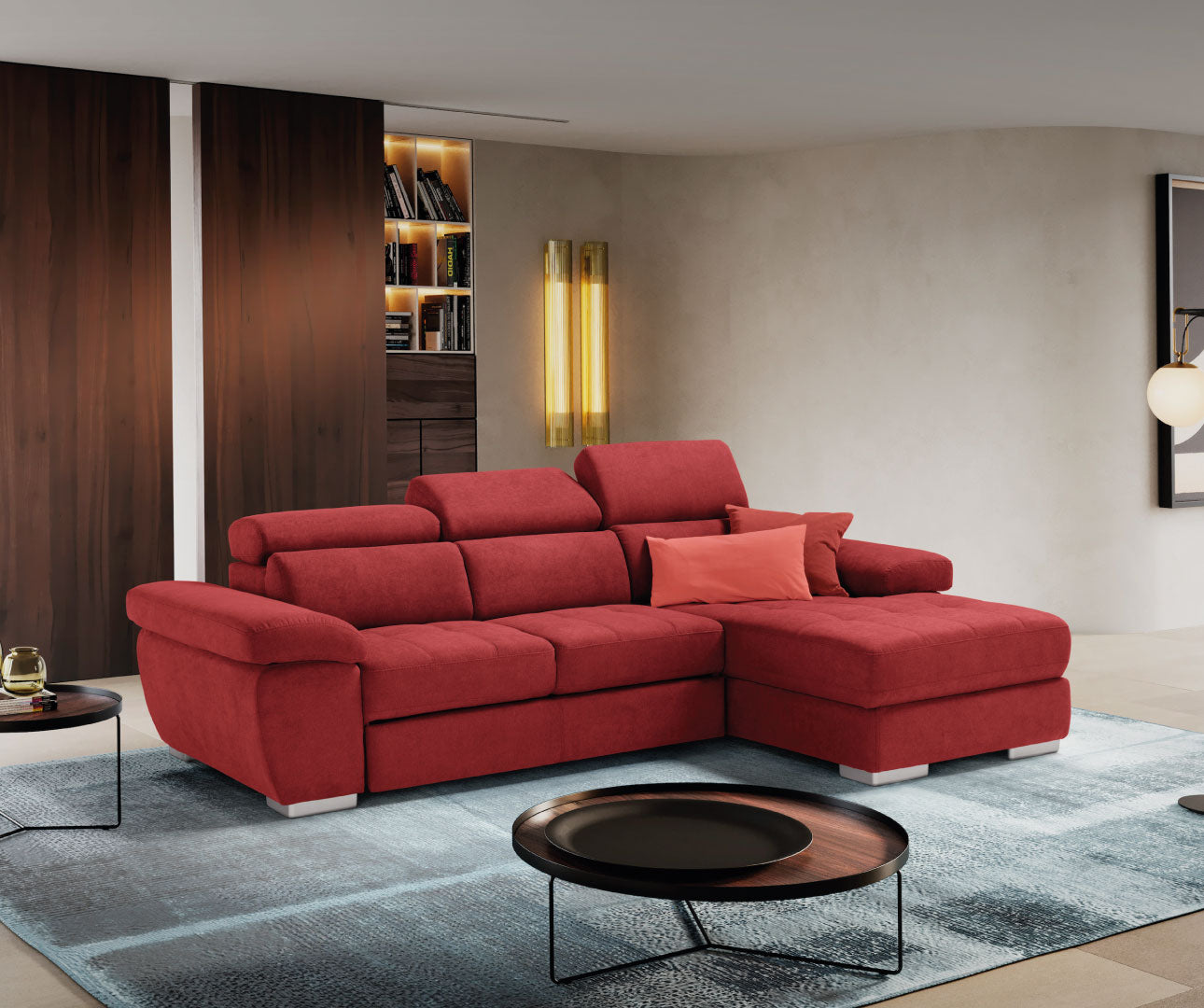 Komodo - ALEXA CHAISE LONGUE carrello letto estraibile