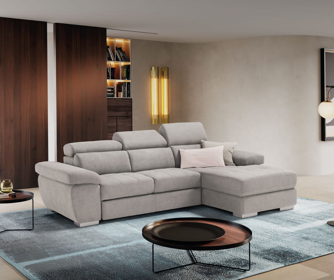 Komodo - ALEXA CHAISE LONGUE carrello letto estraibile