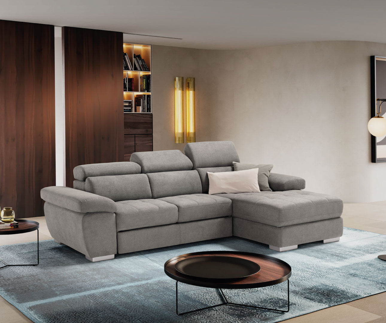 Komodo - ALEXA CHAISE LONGUE carrello letto estraibile