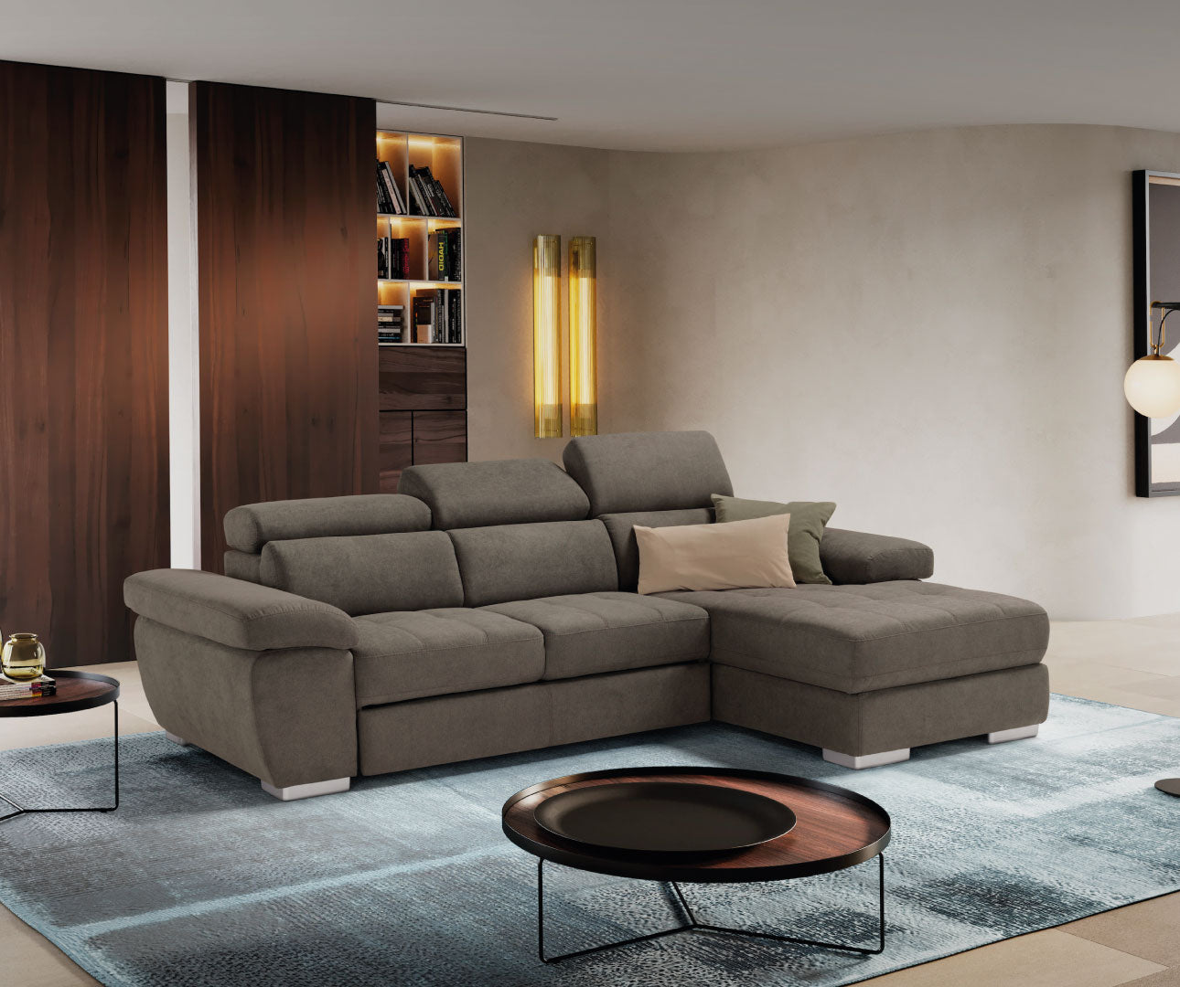 Komodo - ALEXA CHAISE LONGUE carrello letto estraibile