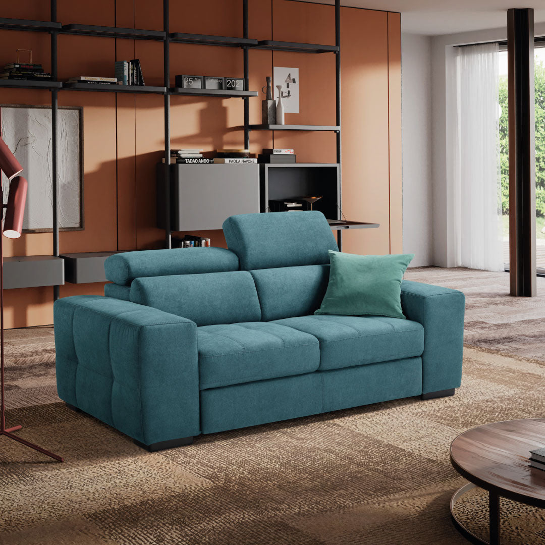 Komodo Divano posti in tessuto MARTINA Divano Letto in Promo