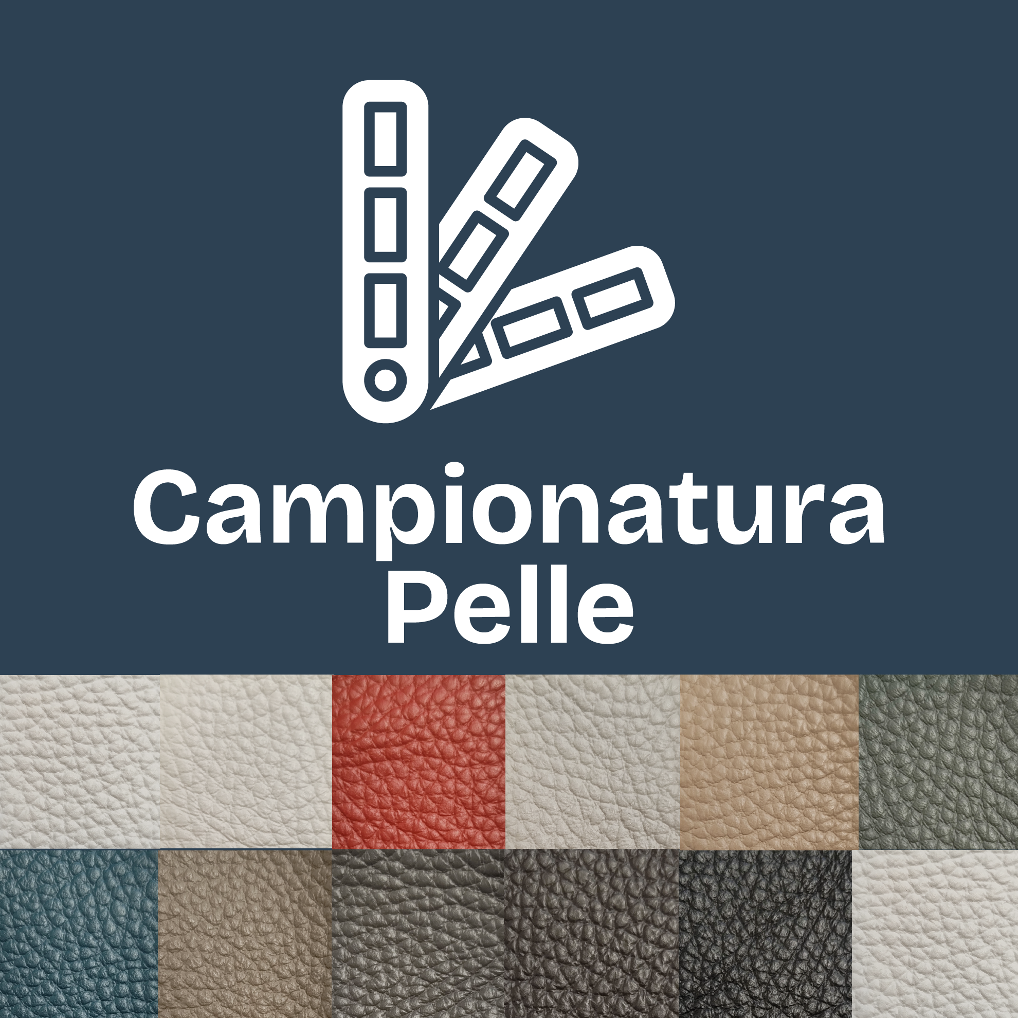 CAMPIONE: Tirella Colori Pelle Cashmere KOMODO