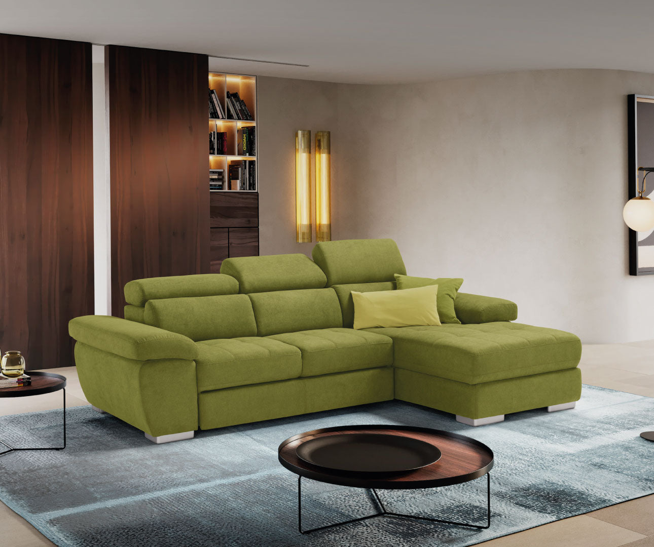 Komodo - ALEXA CHAISE LONGUE carrello letto estraibile